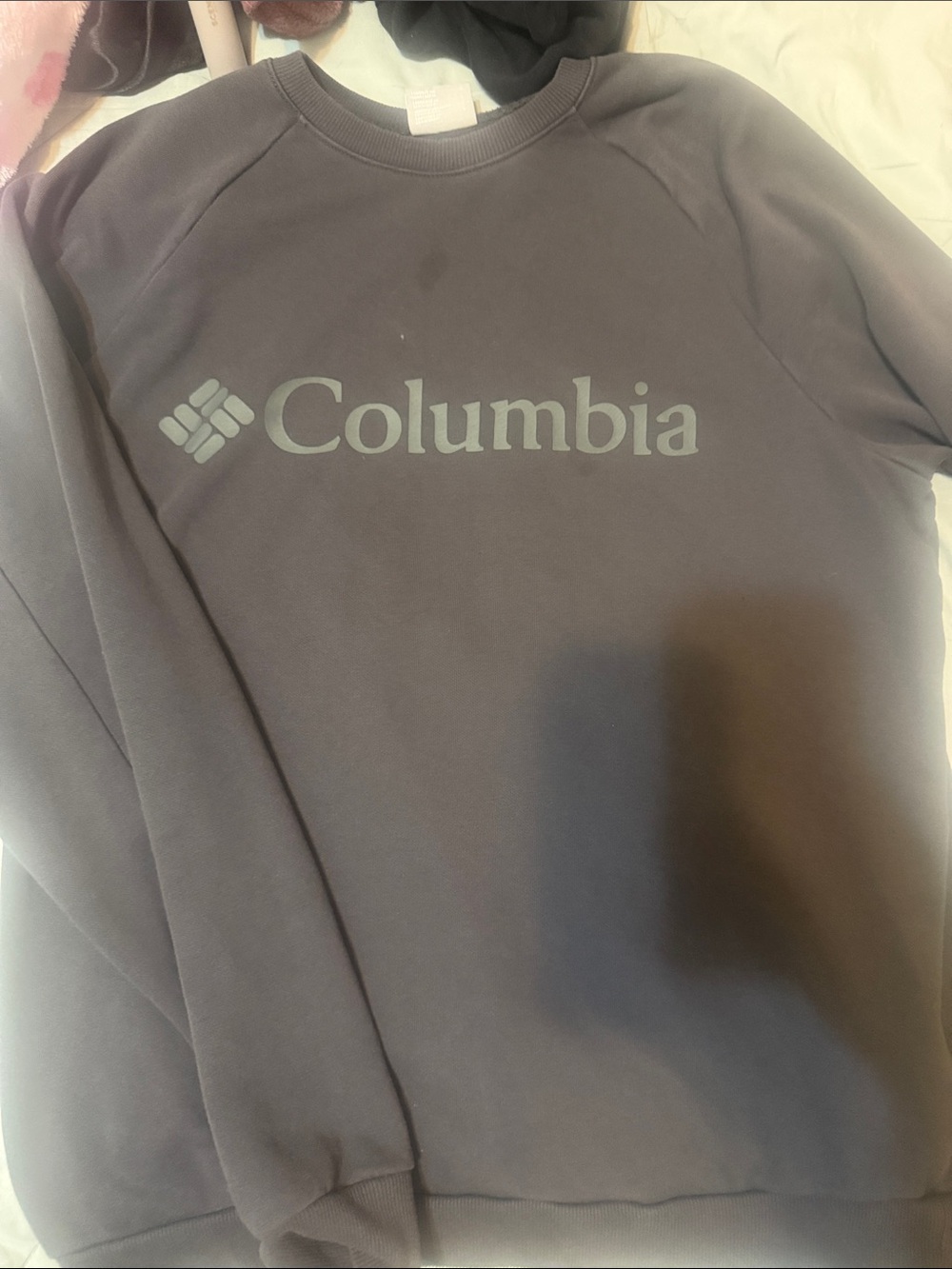 Columbia Gray Logo Crewneck Sweatshirt